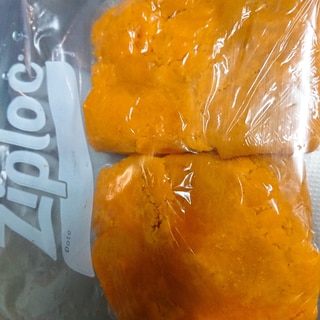 かぼちゃペーストの冷凍保存